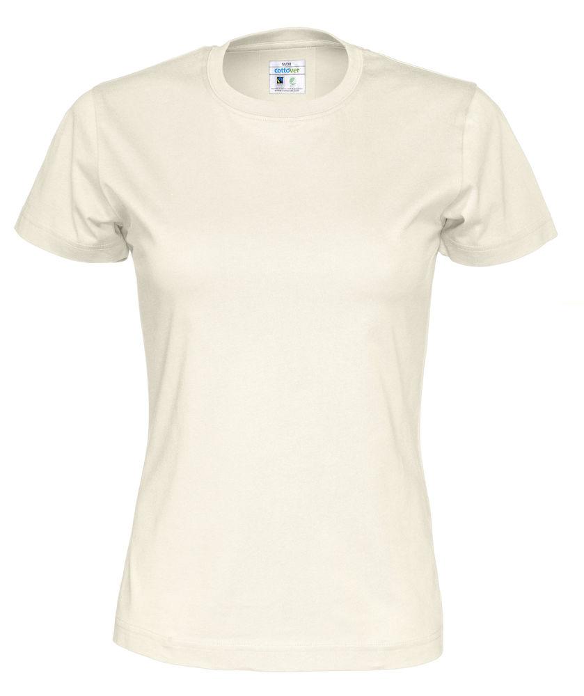 Cottover Damen T-Shirt mit Rundhals in trendigen Farben - wirbe-welt.shop