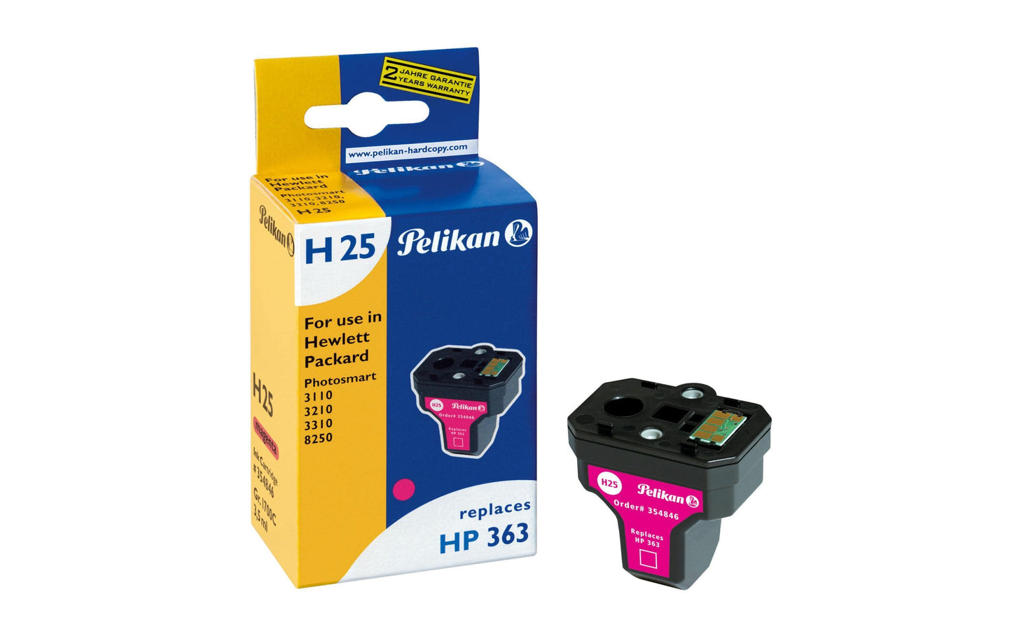 Pelikan Tinte HP Nr. 363 (C8772EE) Magenta - wirbe-welt.shop