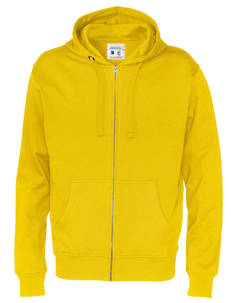 Cottover Herren Full Zip Hoodie Sweatshirt in vielen tollen Farben - wirbe-welt.shop
