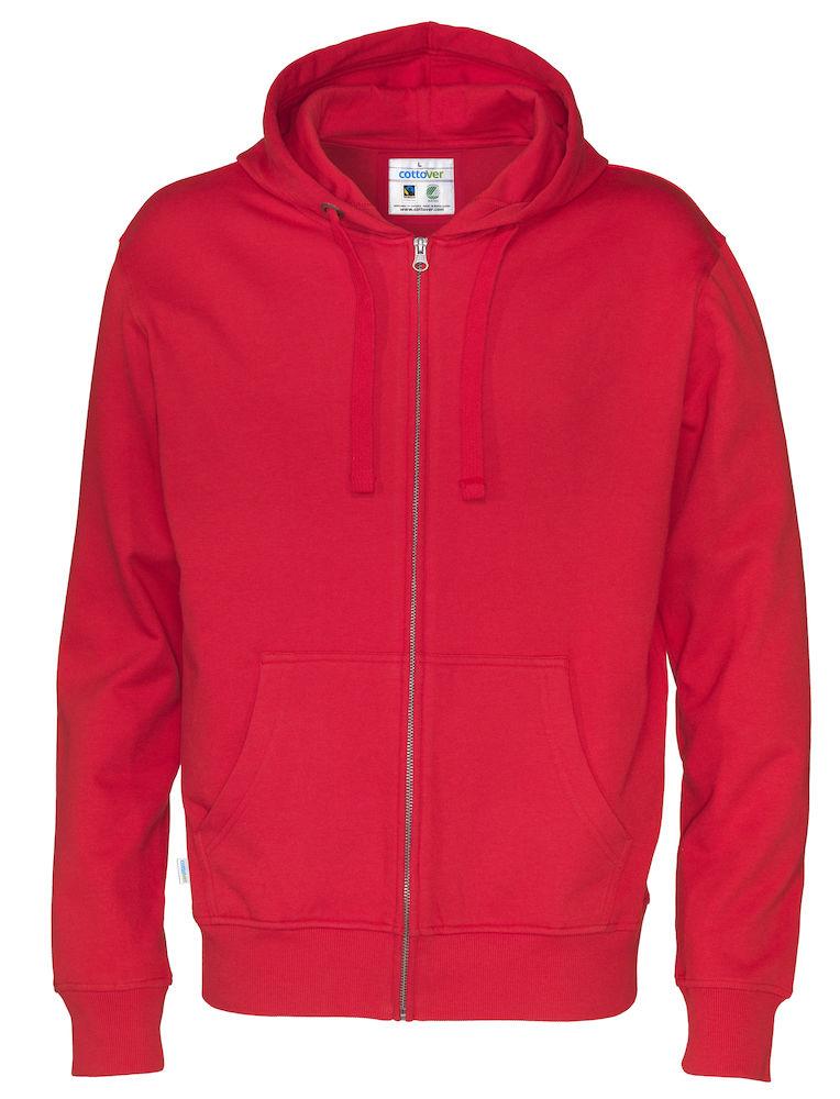 Cottover Herren Full Zip Hoodie Sweatshirt in vielen tollen Farben - wirbe-welt.shop