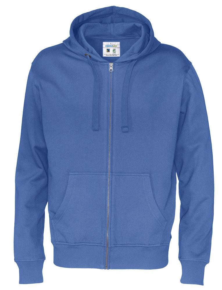 Cottover Herren Full Zip Hoodie Sweatshirt in vielen tollen Farben - wirbe-welt.shop