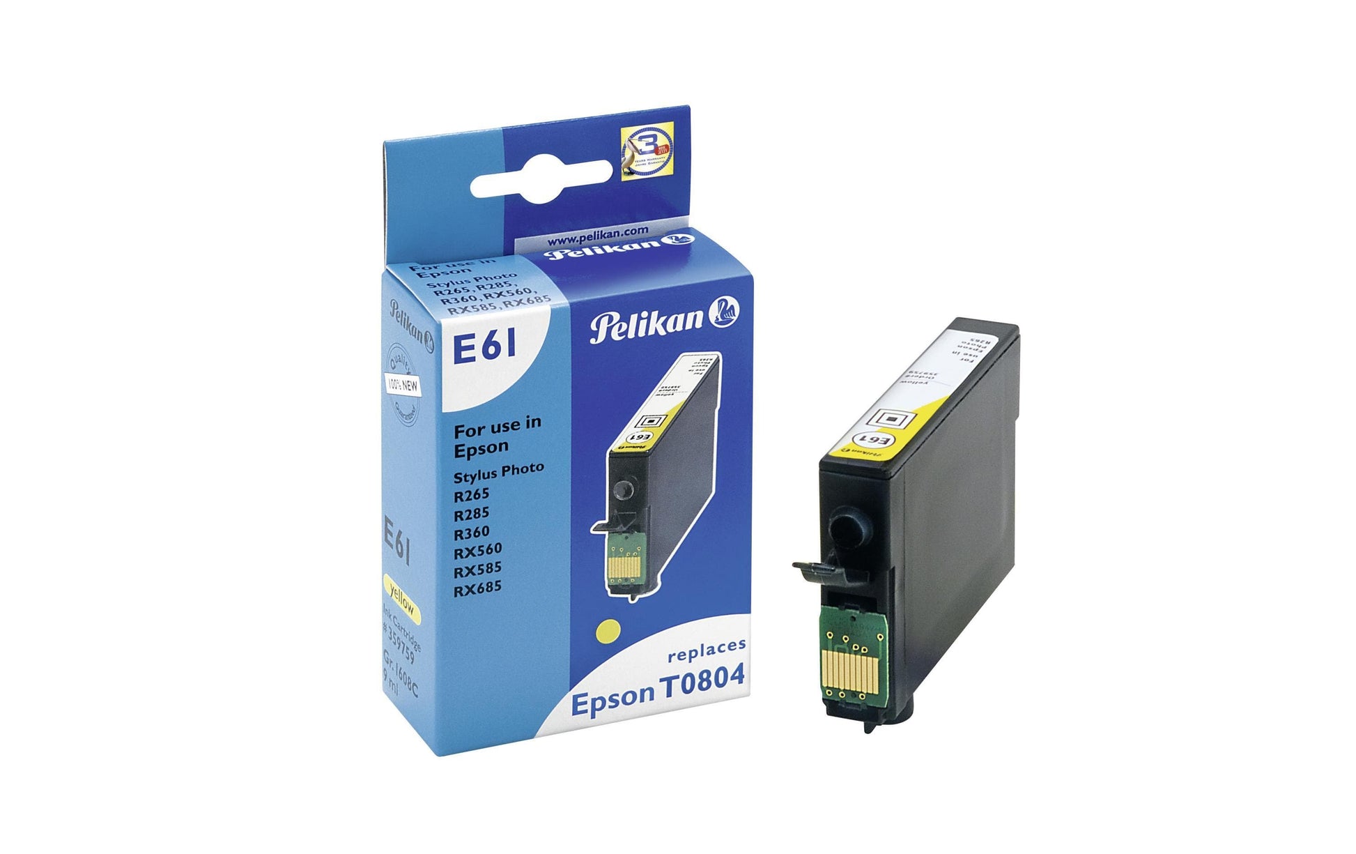 Pelikan Tinte Epson C13T08040 Yellow - wirbe-welt.shop