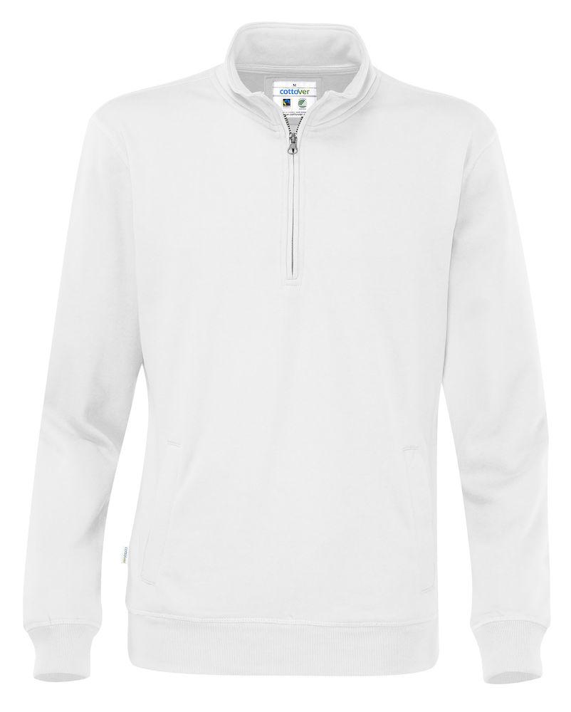 Cottover Unisex Sweatshirt half Zip - wirbe-welt.shop