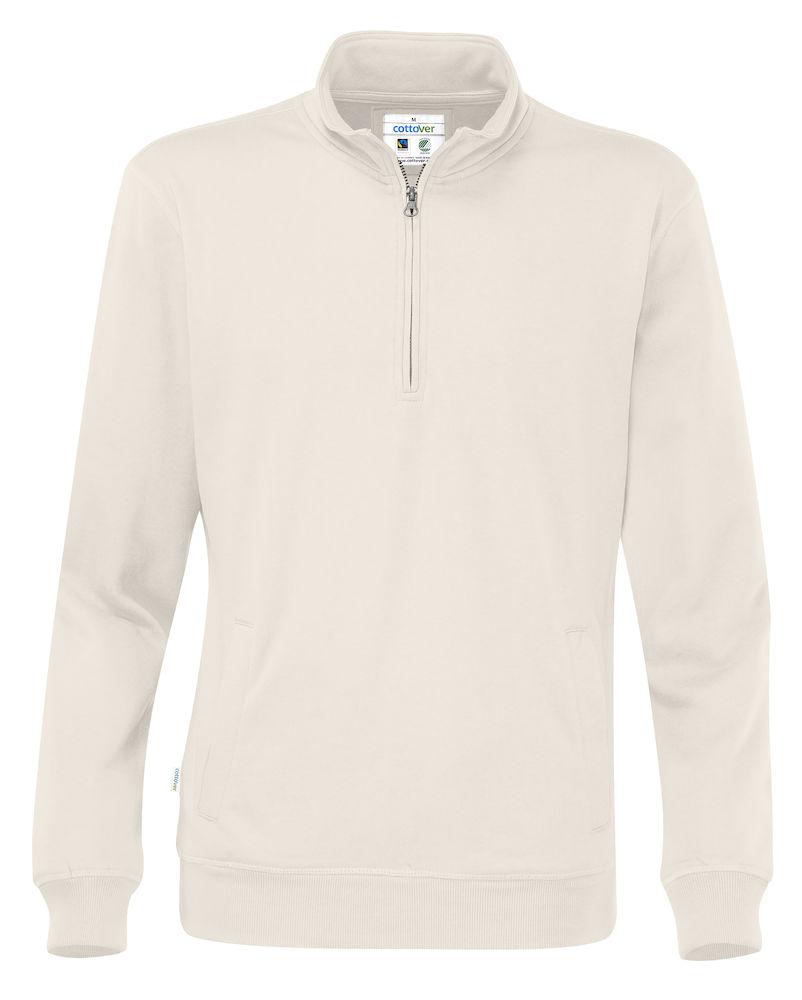Cottover Unisex Sweatshirt half Zip - wirbe-welt.shop