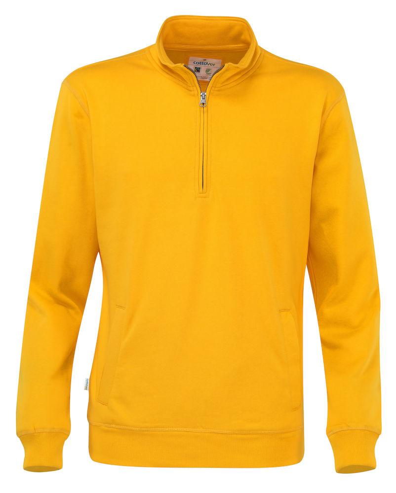 Cottover Unisex Sweatshirt half Zip - wirbe-welt.shop