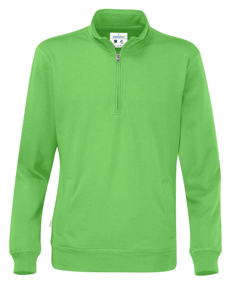Cottover Unisex Sweatshirt half Zip - wirbe-welt.shop