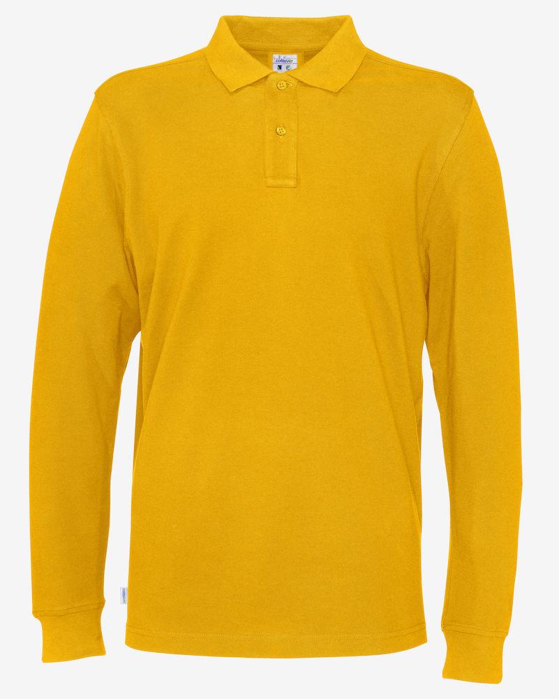 Cottover Herren Langarm Poloshirt in vielen modischen Farben (auch für Damen geeignet) - wirbe-welt.shop