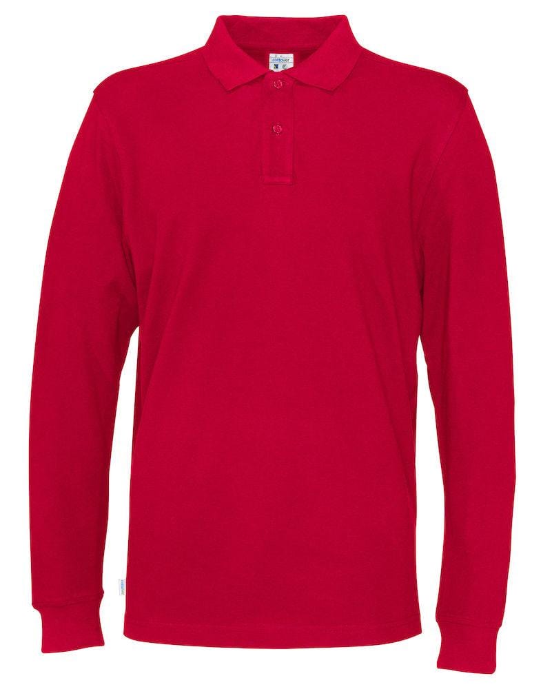 Cottover Herren Langarm Poloshirt in vielen modischen Farben (auch für Damen geeignet) - wirbe-welt.shop