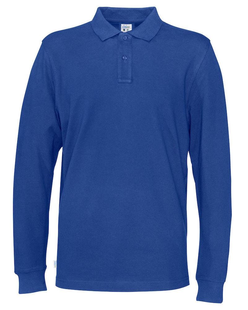 Cottover Herren Langarm Poloshirt in vielen modischen Farben (auch für Damen geeignet) - wirbe-welt.shop
