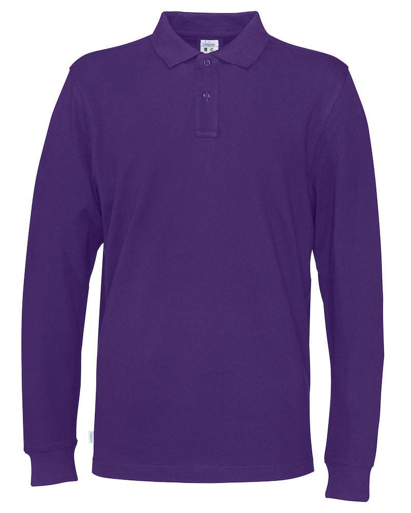 Cottover Herren Langarm Poloshirt in vielen modischen Farben (auch für Damen geeignet) - wirbe-welt.shop