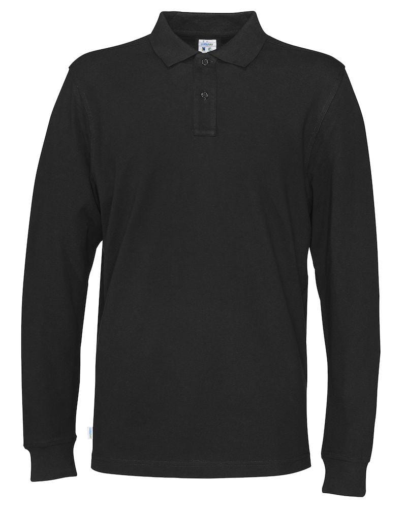 Cottover Herren Langarm Poloshirt in vielen modischen Farben (auch für Damen geeignet) - wirbe-welt.shop