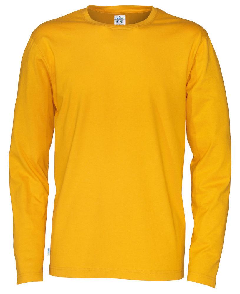 Cottover Herren Langarm T-shirt mit Rundkragen - wirbe-welt.shop