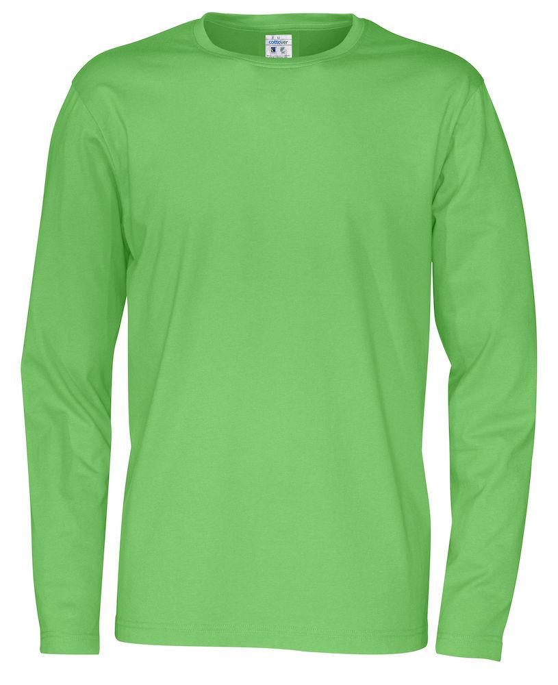 Cottover Herren Langarm T-shirt mit Rundkragen - wirbe-welt.shop