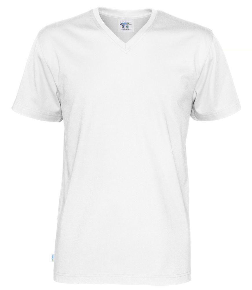 Cottover Unisex T-shirt mit V-Ausschnitt in vielen Farben - wirbe-welt.shop