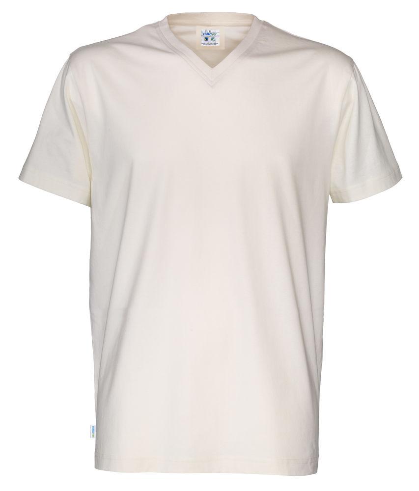 Cottover Unisex T-shirt mit V-Ausschnitt in vielen Farben - wirbe-welt.shop