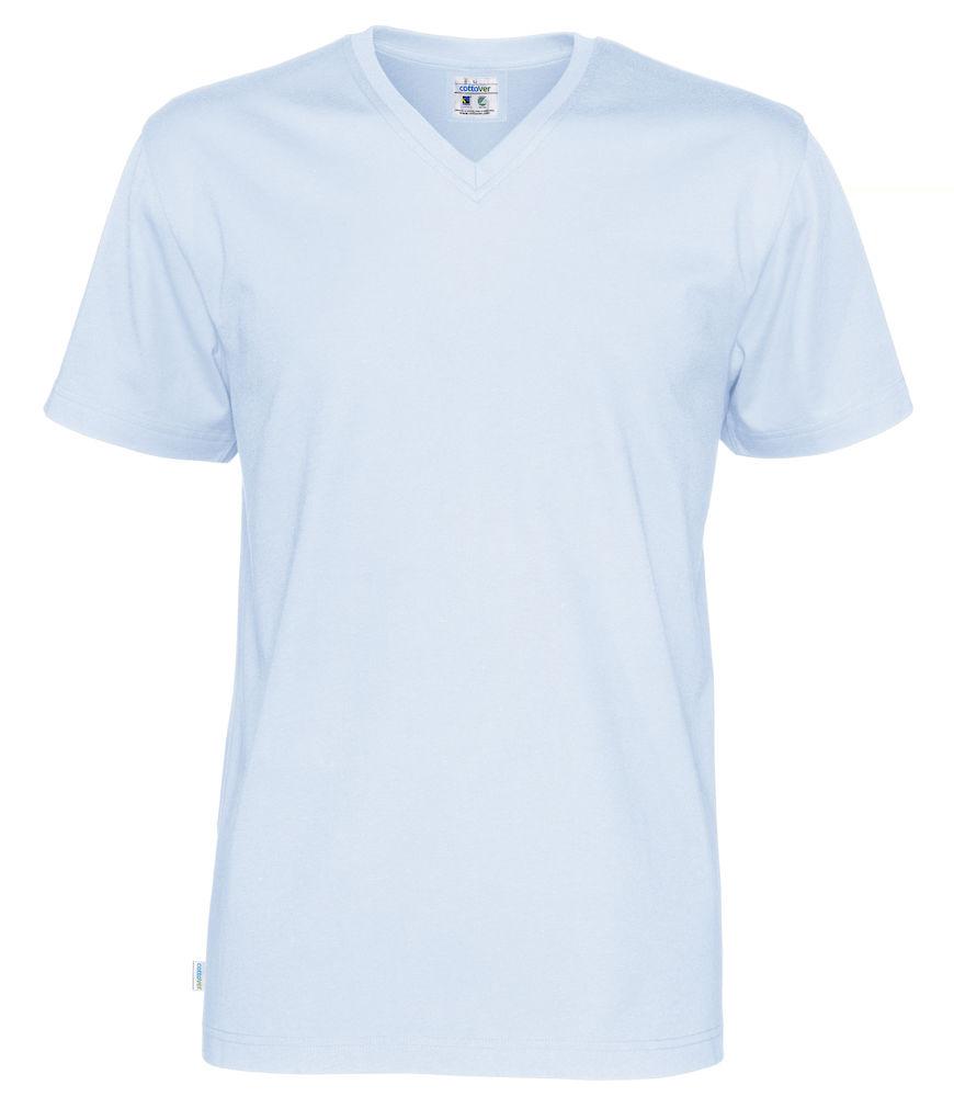 Cottover Unisex T-shirt mit V-Ausschnitt in vielen Farben - wirbe-welt.shop