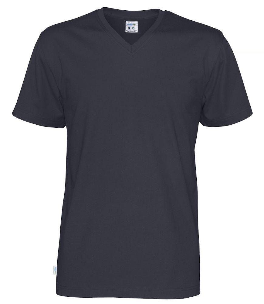 Cottover Unisex T-shirt mit V-Ausschnitt in vielen Farben - wirbe-welt.shop