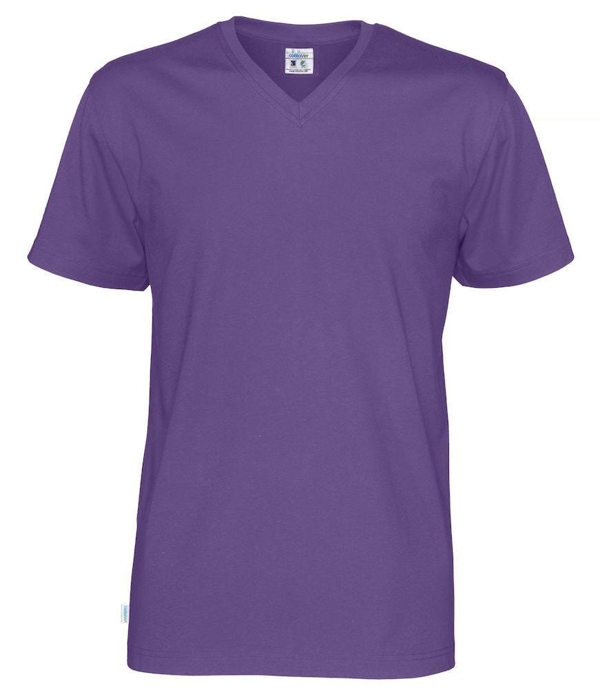 Cottover Unisex T-shirt mit V-Ausschnitt in vielen Farben - wirbe-welt.shop