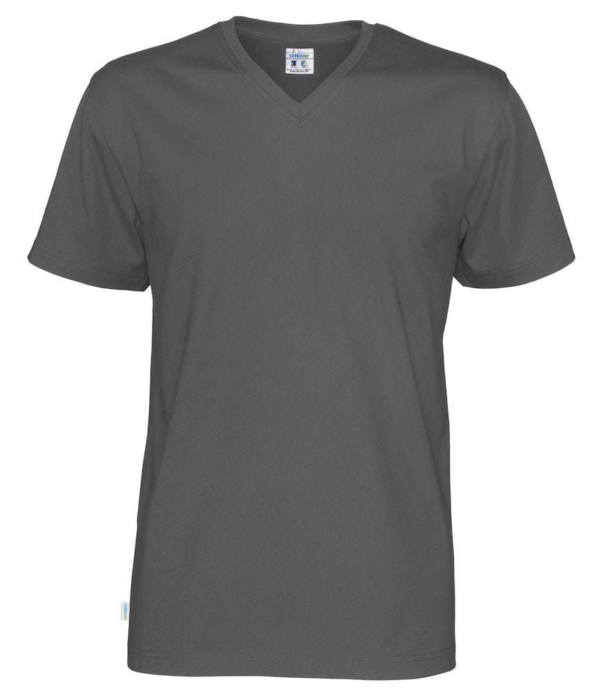 Cottover Unisex T-shirt mit V-Ausschnitt in vielen Farben - wirbe-welt.shop