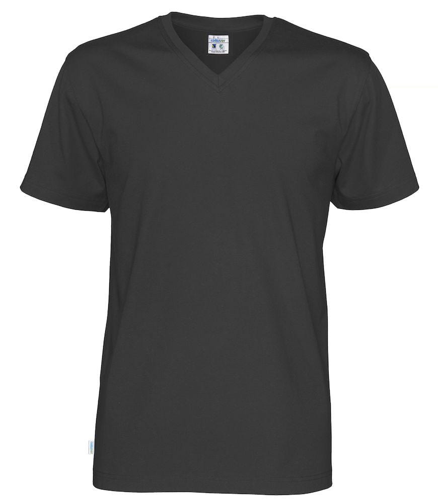 Cottover Unisex T-shirt mit V-Ausschnitt in vielen Farben - wirbe-welt.shop