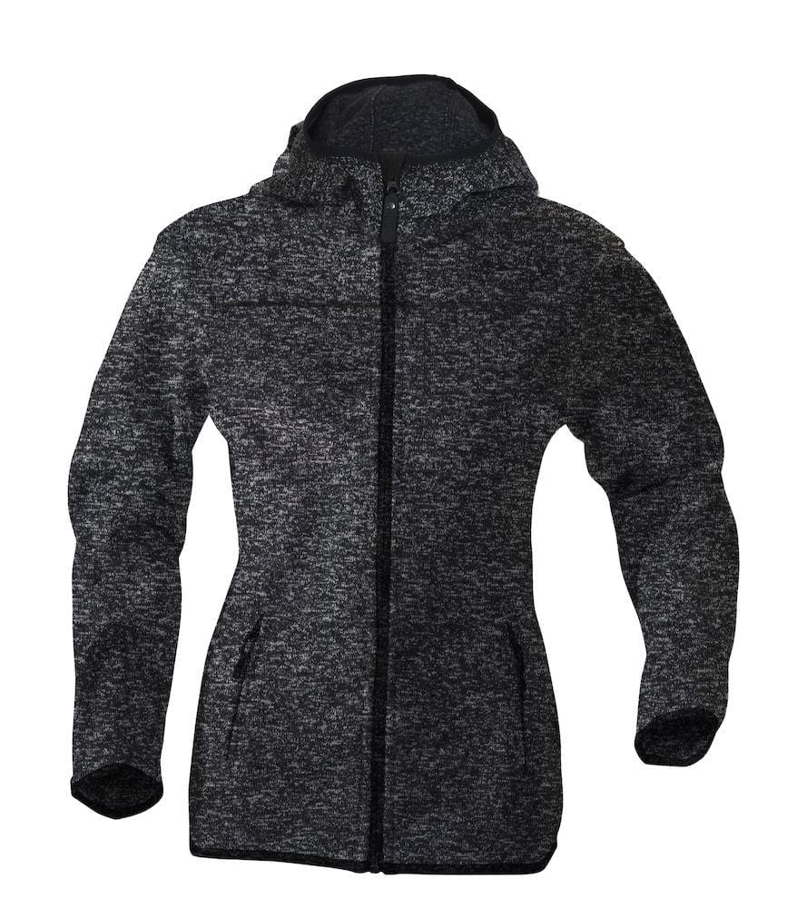 SANTA ANA Schwere Fleecejacke mit dekorativen Ziernähten und elastischer Paspelierung. - wirbe-welt.shop