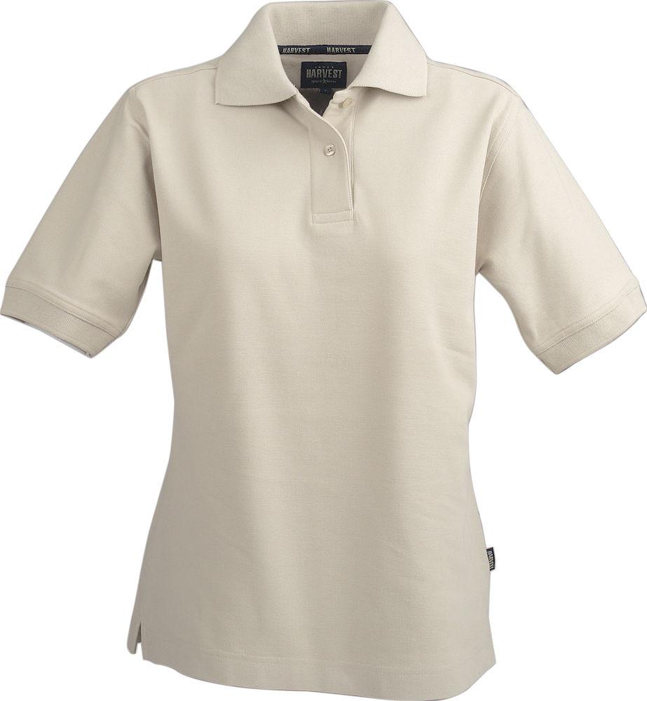 SEMORA- Klassisches Damenpolo mit Seitenschlitzen und Ton-in-Ton-Knöpfen - wirbe-welt.shop