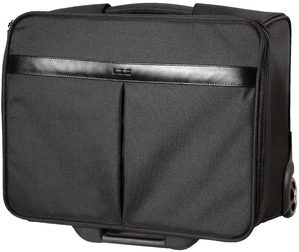 SUNNY VALE-Trolley aus strapazierfähigem Nylon mit einem dekorativen PU-Rand - wirbe-welt.shop