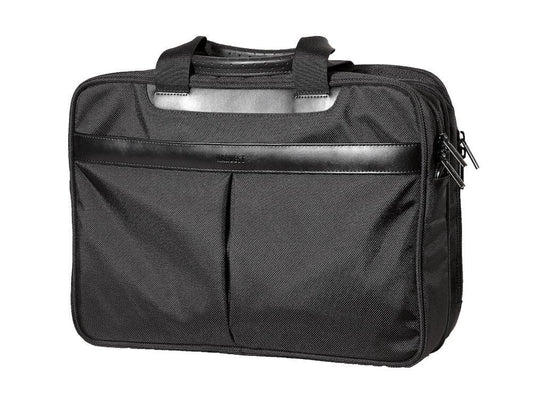 CAMPBELL-Computertasche aus strapazierfähigem Nylon mit einem dekorativen PU-Rand - wirbe-welt.shop
