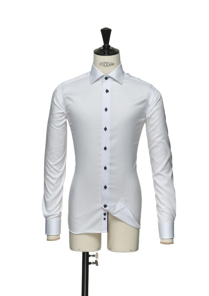 J. Harvest & Frost Herren Button Up Hemd Langarm Regular Fit mit Details in Kontrastfarben - wirbe-welt.shop