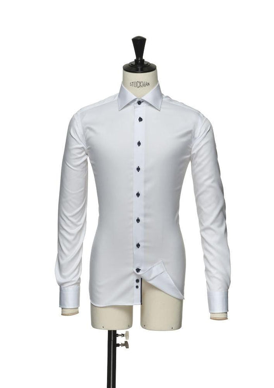 J. Harvest & Frost Herren Button Up Hemd Langarm Regular Fit mit Details in Kontrastfarben - wirbe-welt.shop