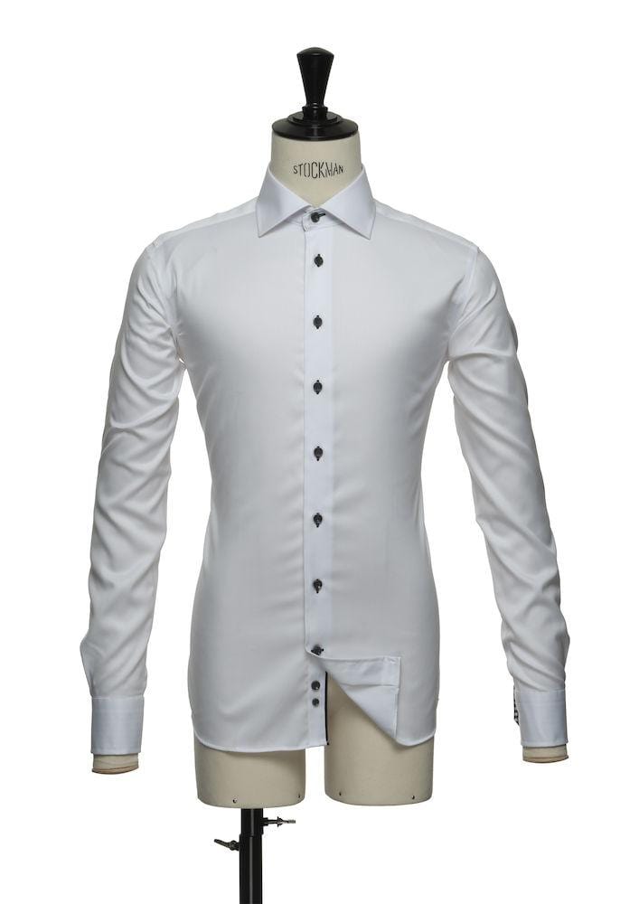 J. Harvest & Frost Herren Button Up Hemd Langarm Regular Fit mit Details in Kontrastfarben - wirbe-welt.shop