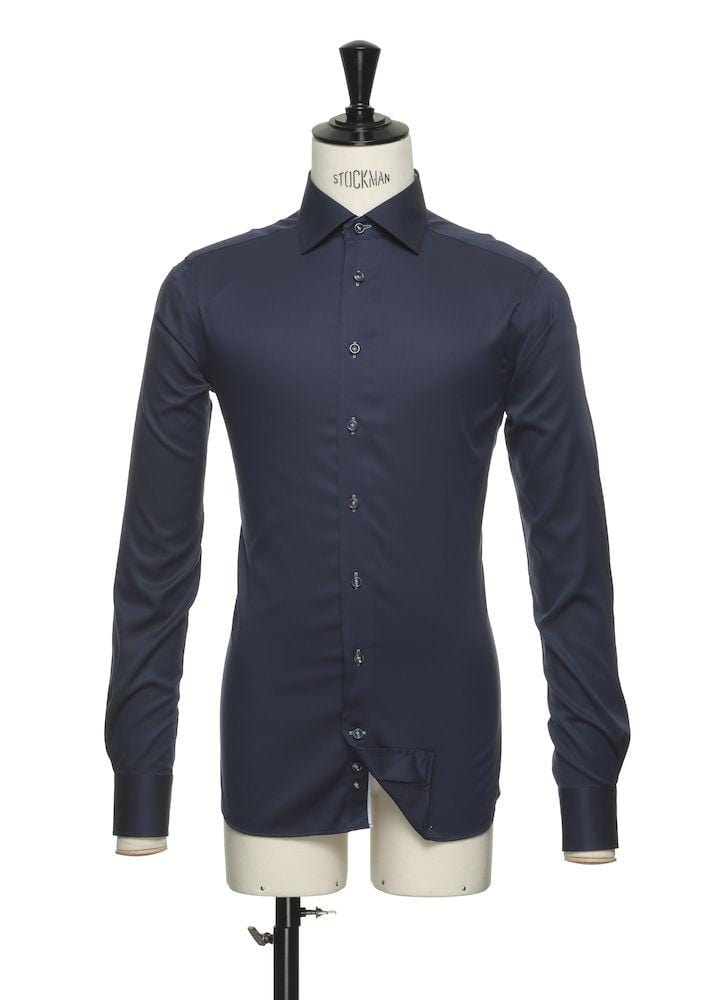 J. Harvest & Frost Herren Button Up Hemd Langarm Regular Fit mit Details in Kontrastfarben - wirbe-welt.shop