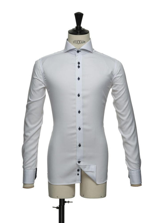 Herren Langarmhemd-Purple Bow 46 slim - wirbe-welt.shop