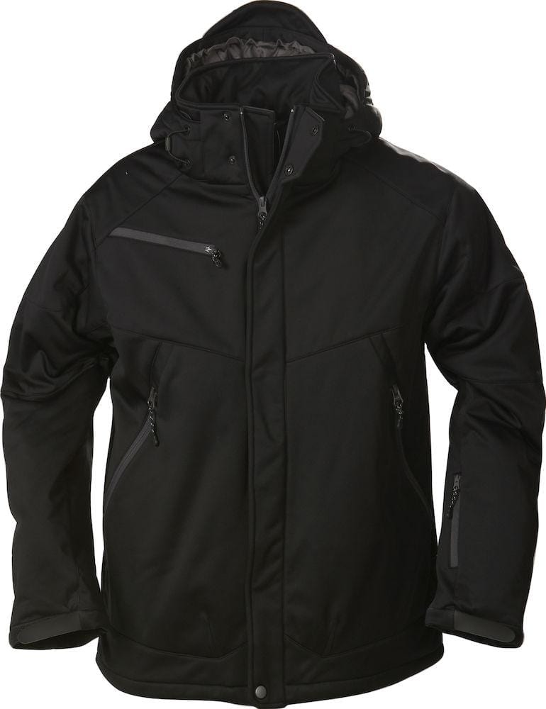 Skeleton-Gefütterte Herren Softshell-Jacke mit abnehmbarer Kapuze - wirbe-welt.shop