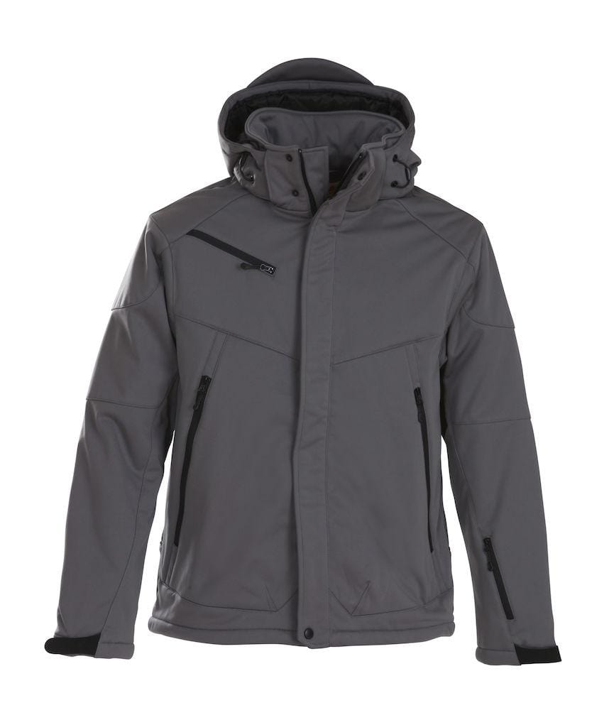 Skeleton-Gefütterte Herren Softshell-Jacke mit abnehmbarer Kapuze - wirbe-welt.shop