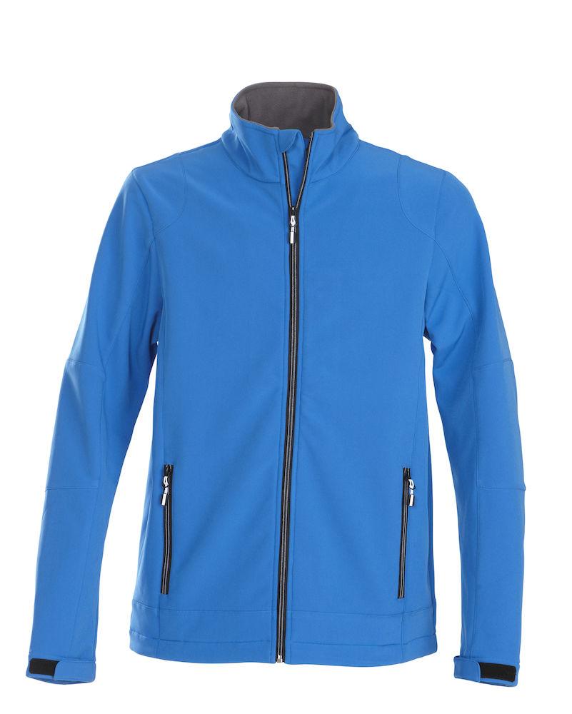Trial softshell-Softshell-Jacke mit Stretchanteil. Zweifarbiger Reißverschluss vorne und an den Taschen - wirbe-welt.shop