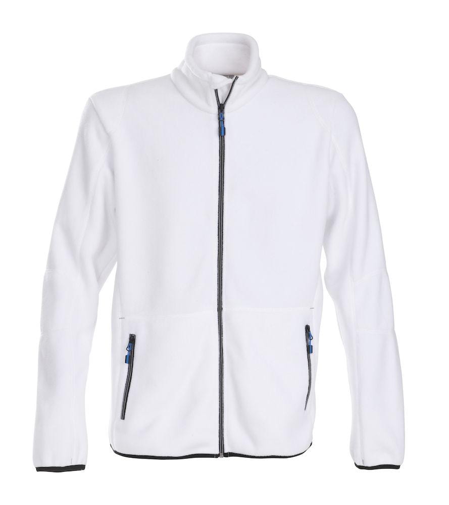 Fleece-Jacke mit zweifarbigen Reißverschlüssen - wirbe-welt.shop