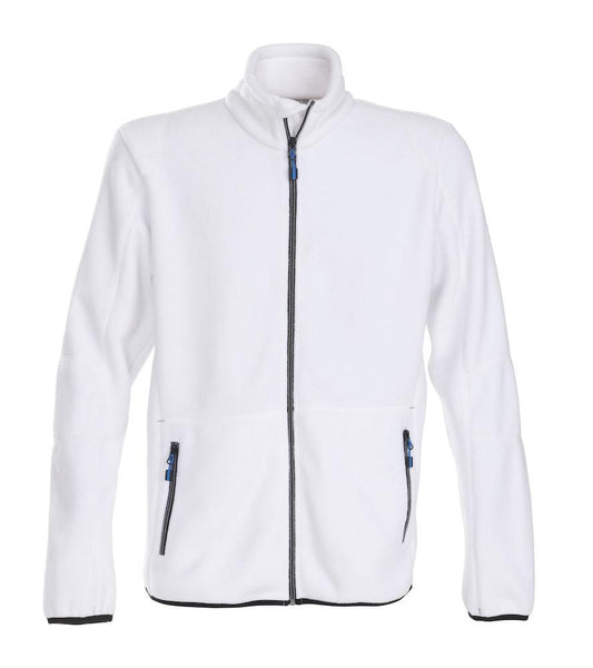 Fleece-Jacke mit zweifarbigen Reißverschlüssen - wirbe-welt.shop