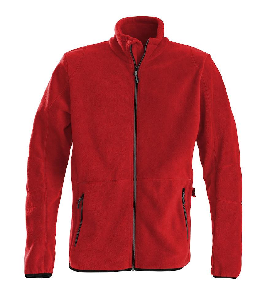 Fleece-Jacke mit zweifarbigen Reißverschlüssen - wirbe-welt.shop