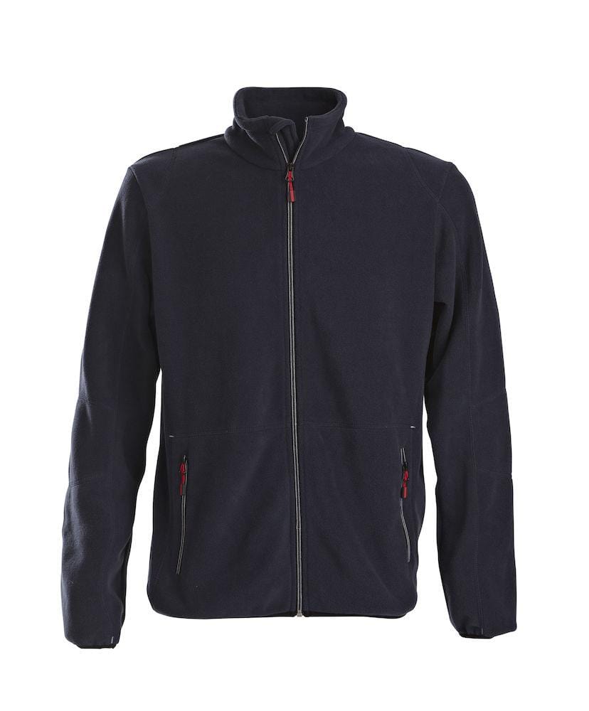 Fleece-Jacke mit zweifarbigen Reißverschlüssen - wirbe-welt.shop