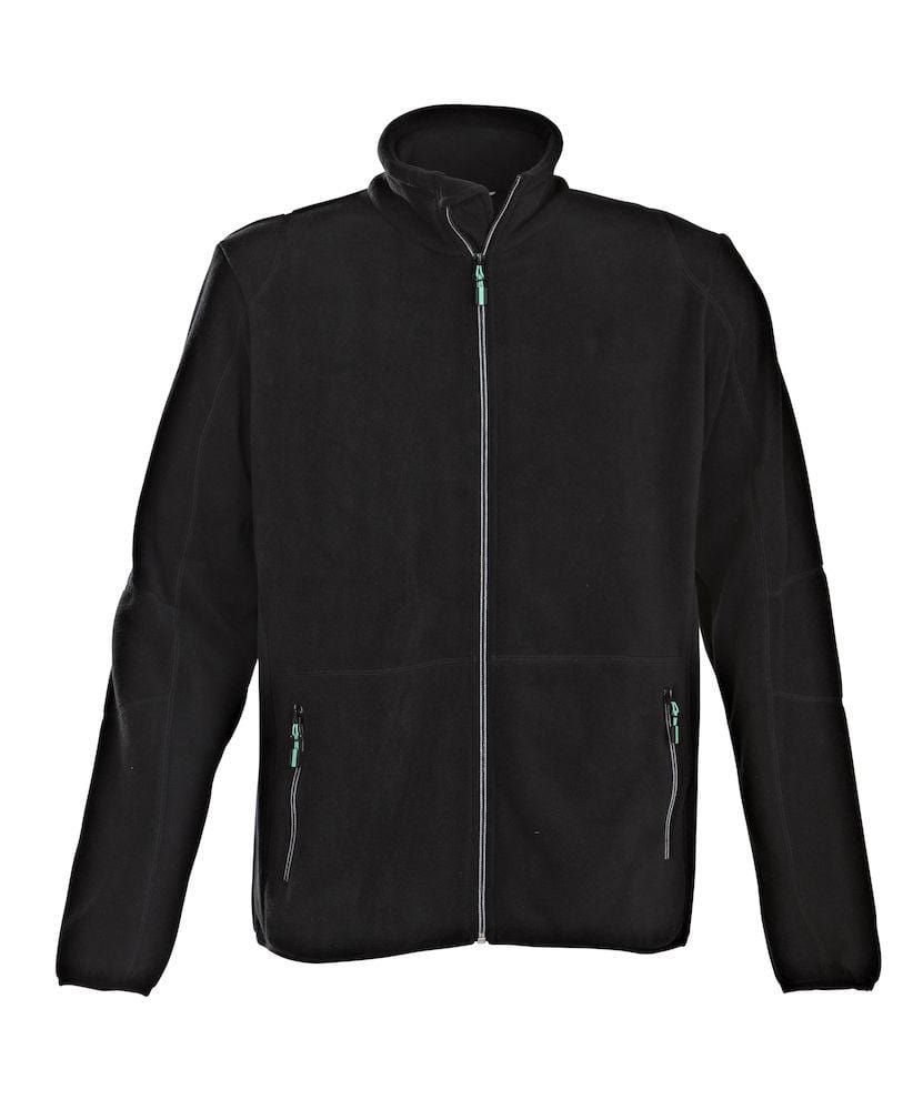 Fleece-Jacke mit zweifarbigen Reißverschlüssen - wirbe-welt.shop