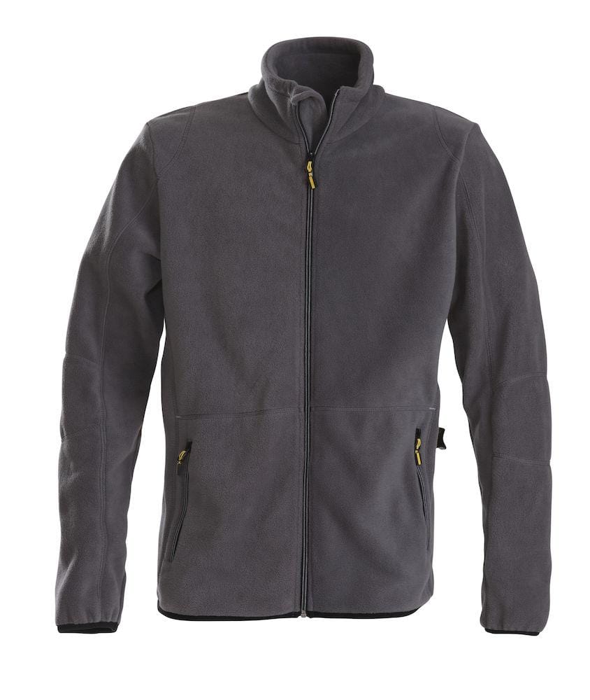 Fleece-Jacke mit zweifarbigen Reißverschlüssen - wirbe-welt.shop