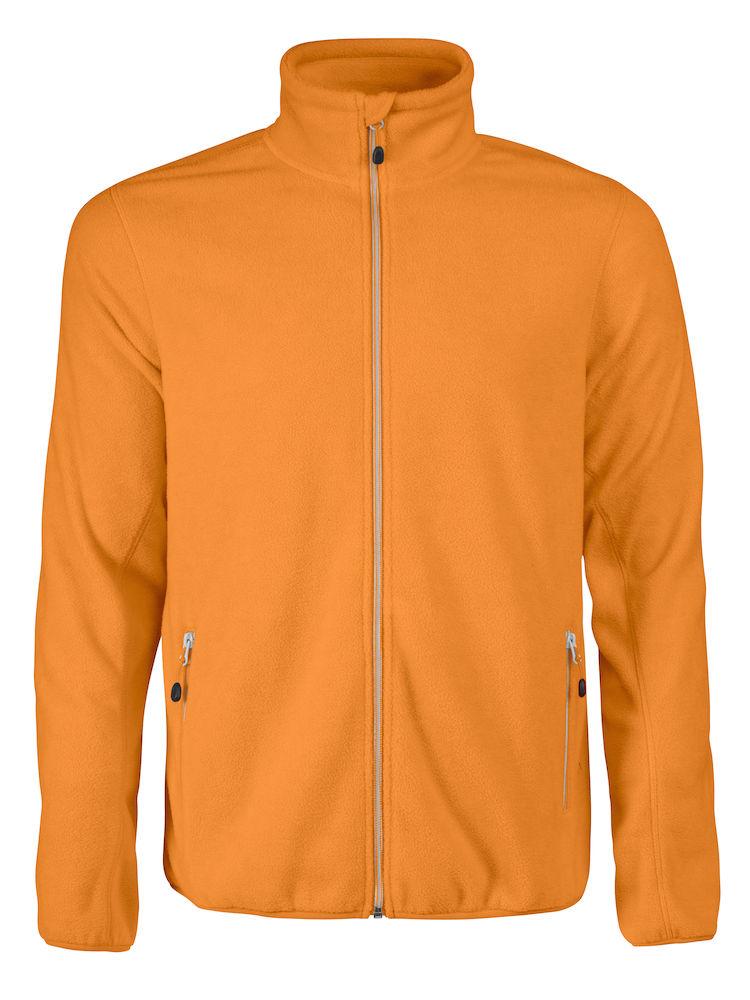 Rocket-Polarfleecejacke mit Seitentaschen, Reißverschlüsse in Kontrastfarbe und dekorativen Flatlocknähten am Ärmel - wirbe-welt.shop