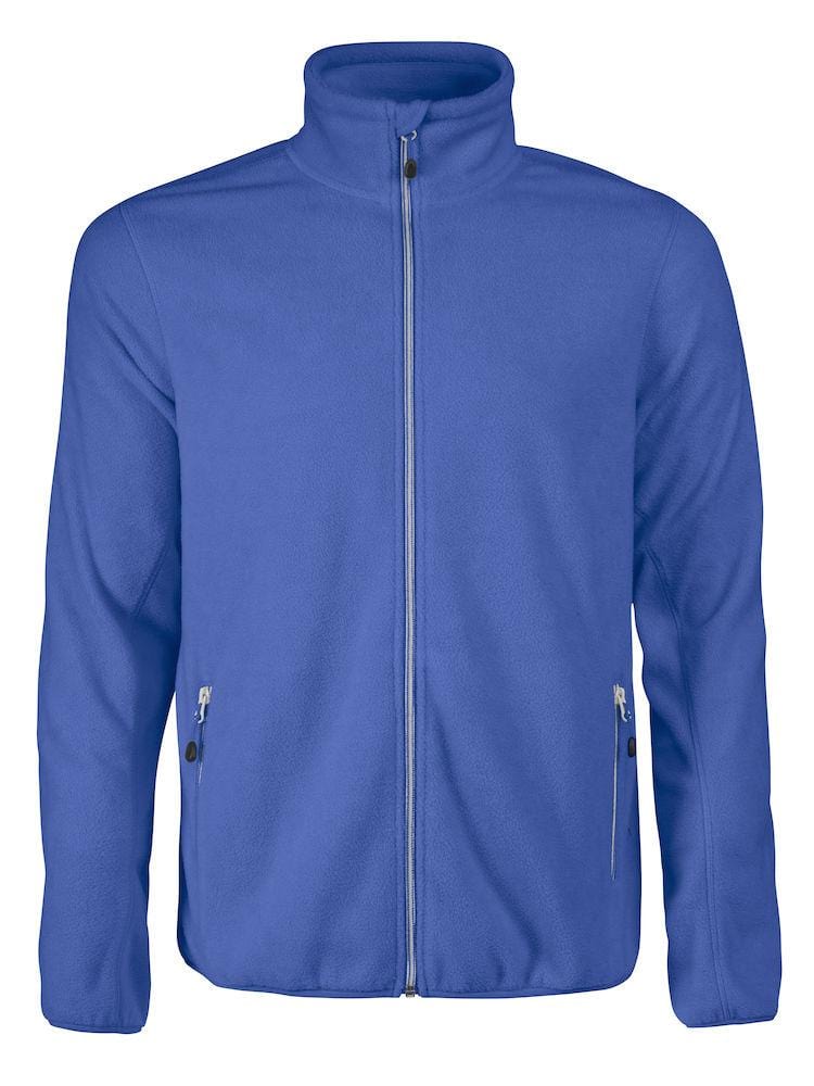 Rocket-Polarfleecejacke mit Seitentaschen, Reißverschlüsse in Kontrastfarbe und dekorativen Flatlocknähten am Ärmel - wirbe-welt.shop