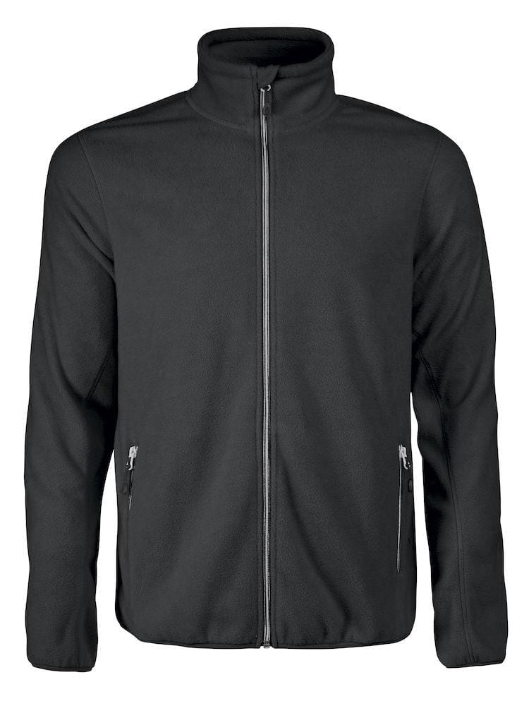 Rocket-Polarfleecejacke mit Seitentaschen, Reißverschlüsse in Kontrastfarbe und dekorativen Flatlocknähten am Ärmel - wirbe-welt.shop