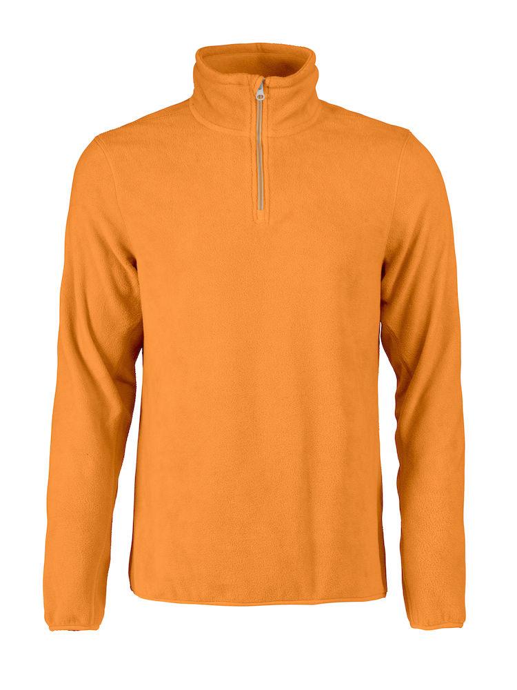 Frontflip- Herren Polarfleecepulli mit kurzem, kontrastfarbenen - wirbe-welt.shop