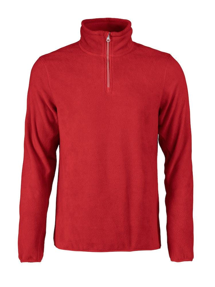 Frontflip- Herren Polarfleecepulli mit kurzem, kontrastfarbenen - wirbe-welt.shop