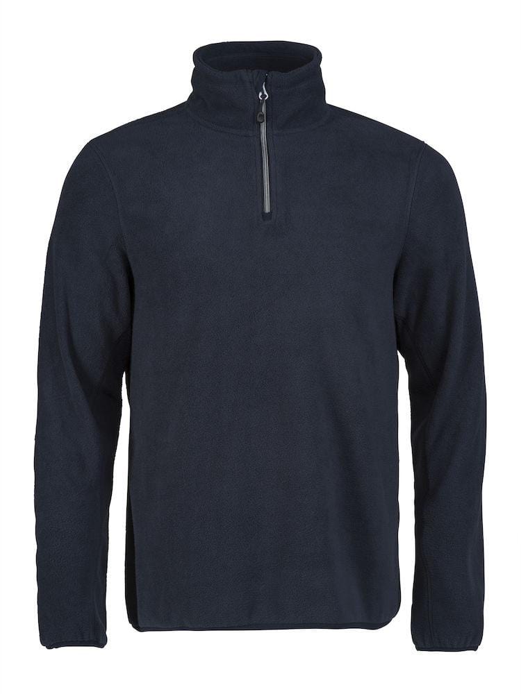 Frontflip- Herren Polarfleecepulli mit kurzem, kontrastfarbenen - wirbe-welt.shop