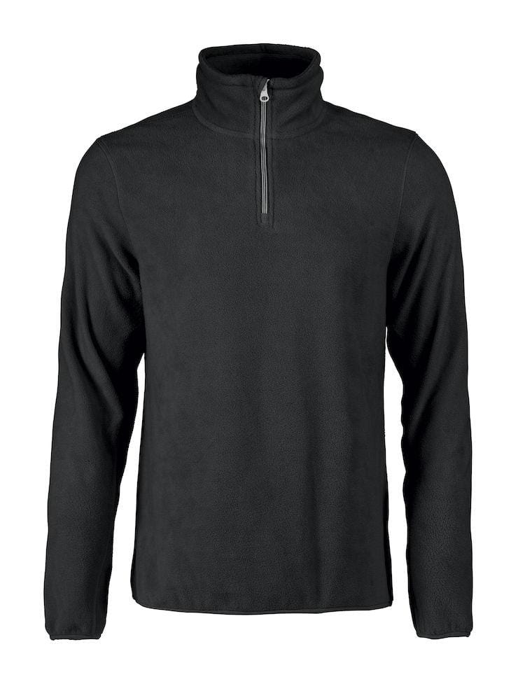 Frontflip- Herren Polarfleecepulli mit kurzem, kontrastfarbenen - wirbe-welt.shop