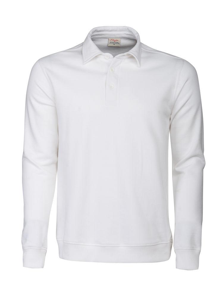 Homerun- Herren Sweatshirt mit Kragen und Knopfleiste - wirbe-welt.shop